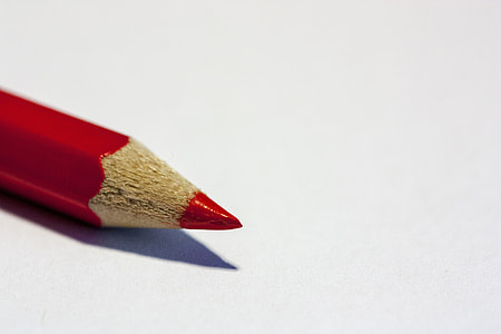 red colored pencil thumbnail