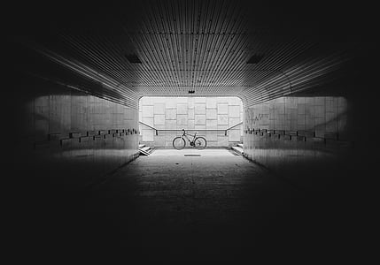 underpass, underbridge, passage, undercrossing, bike, tunnel thumbnail
