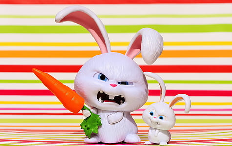 The Life of Pets rabbit figurines thumbnail