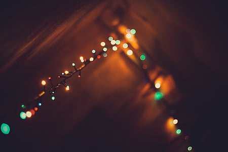 selective focus photography of string lights thumbnail