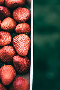 selective focus photography of strawberries thumbnail