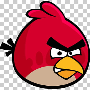 Pink smiley , Angry bird, red Angry Bird illustration PNG clipart