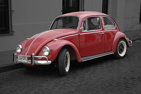 red Volkswagen Beetle thumbnail