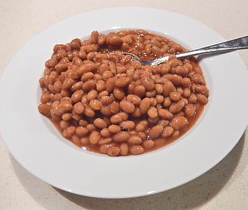 flat-lay photo of beans in plate thumbnail