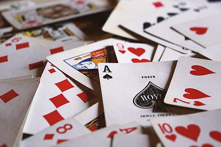 closeup photo of playing cards thumbnail