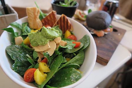 vegetable salad served in bowl thumbnail