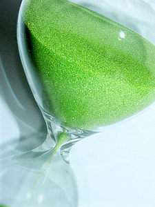 close up photo of green hour glass thumbnail