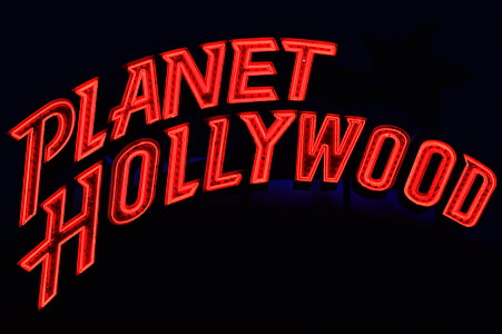 Planet Hollywood neon signage thumbnail