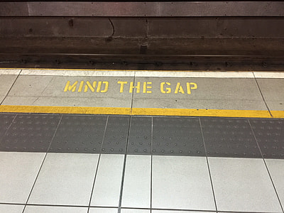mind the gap text on floor thumbnail