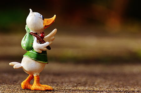 ceramic duck figurine thumbnail