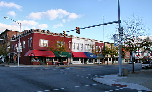 Downtown Goshen in 2005, Indiana thumbnail