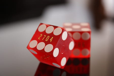 selective focus photography of red dice thumbnail