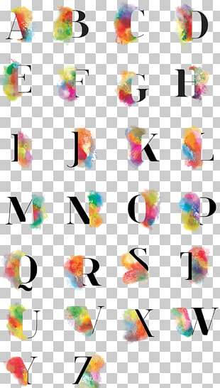 Letter English alphabet, English alphabet colored smoke, ABCDEFGH text PNG clipart