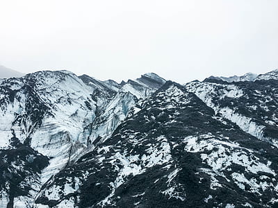 aerial view of mountain thumbnail