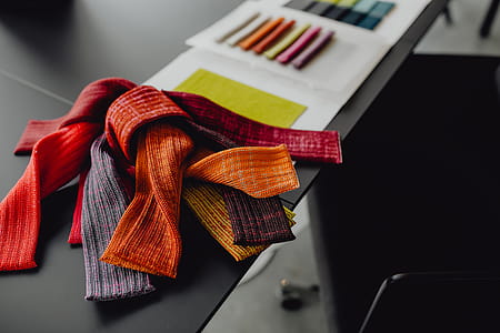 Modern interior of designer workplace thumbnail
