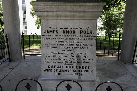 James K Polk Memorial in Nashville, Tennessee thumbnail