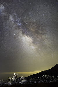 milky way galaxy photo at nighttime thumbnail