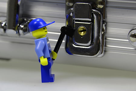 Lego character wielding an axe thumbnail