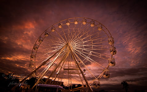 low-angle photo of Ferris wheel thumbnail