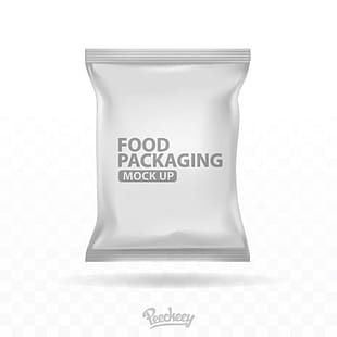 Food packaging mock up ai file