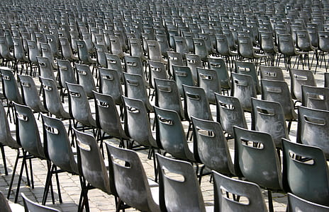 black-and-white armless chair lot thumbnail