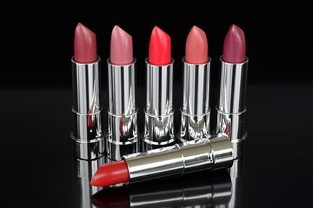 six assorted-color lipsticks thumbnail