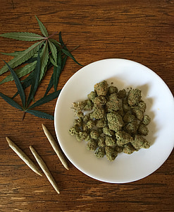plate of green kush thumbnail