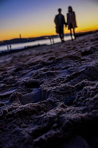 selective-focus photography of sand thumbnail