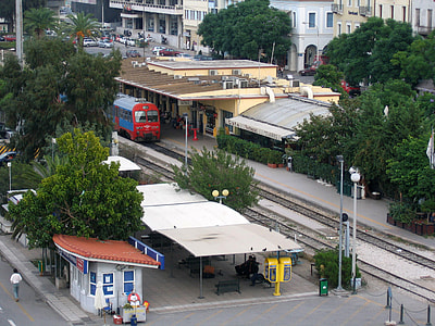 Railway station in Patras, Greece thumbnail