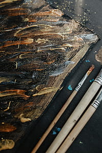 Painting with Brush and Acrylic Paintings thumbnail