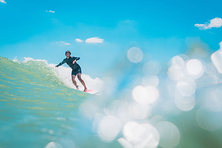 person surfing on water waves thumbnail