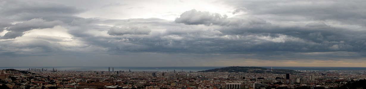 Panorama of Barcelona, Spain thumbnail