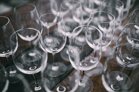 Empty wine glasses thumbnail