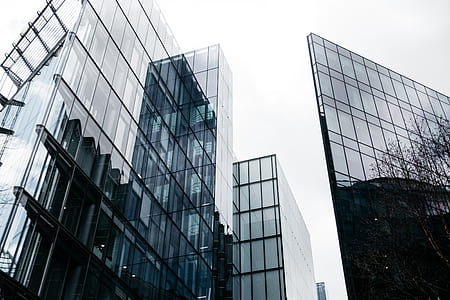 low angle photography of buildings at daytime thumbnail