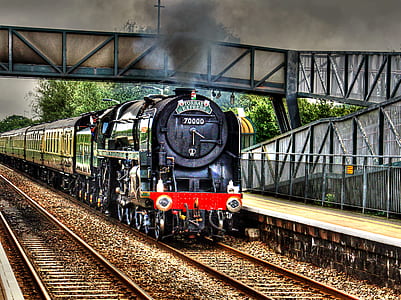 train on railway thumbnail
