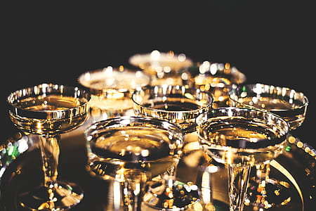 gold-colored glass bottles thumbnail