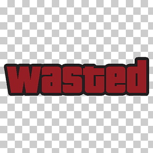 Grand Theft Auto V Grand Theft Auto: San Andreas Grand Theft Auto: Vice City Wasted Video game, bitch, GTA wasted text PNG clipart
