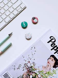 Three Buttons Beside Magazine thumbnail