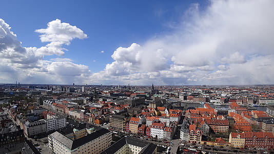 city, sky, clouds, buildings thumbnail