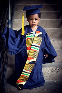 boy wearing academic dress thumbnail