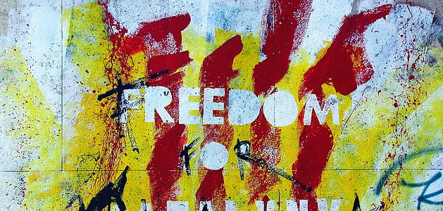 Freedom painted wall thumbnail
