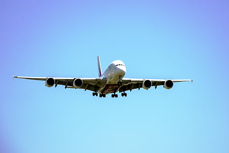 flying airliner on sky thumbnail