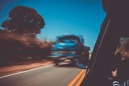 traffic, vehicles, landscape, trees thumbnail