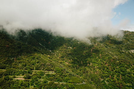 aerial view photography of mountain during daytime thumbnail