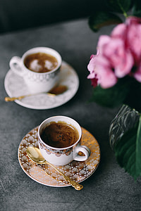 Coffee in the beautiful cups thumbnail