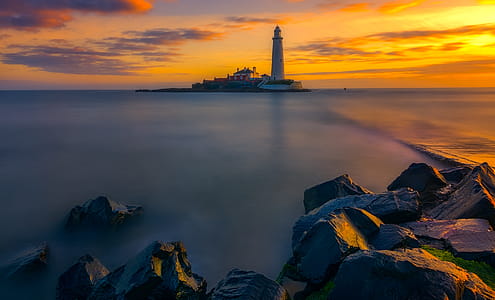Scenic Photo of a Lighthouse thumbnail