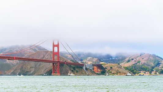 Golden Gate Bridge in San Francisco, U.S.A. during cloudy daytime thumbnail