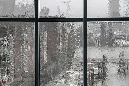closeup photo of frosted glass window thumbnail