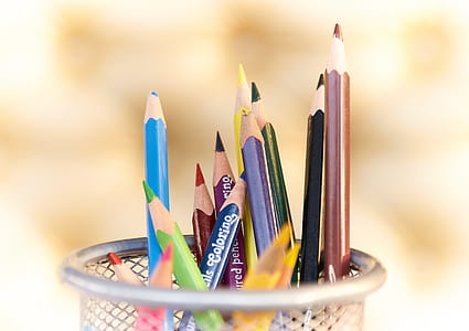 assorted-color pencils inside organizer thumbnail