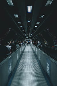 people walking at the walkway thumbnail